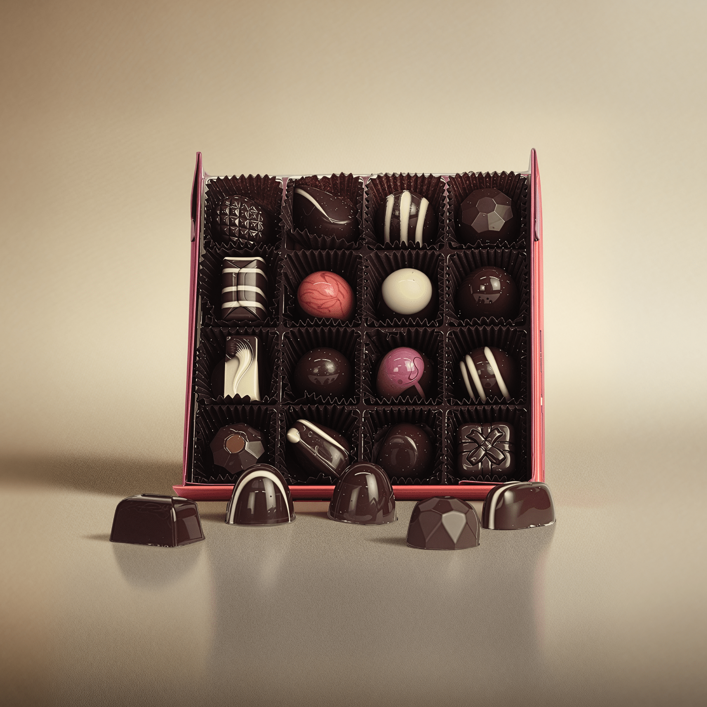 Popart Dark Chocolate Box 260g