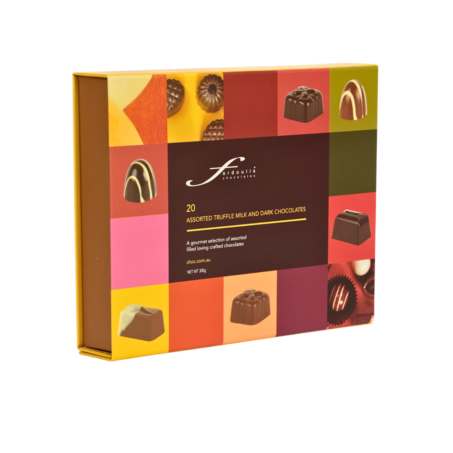 Popart Assorted Milk and Dark Chocolate Chocolate Box 300G