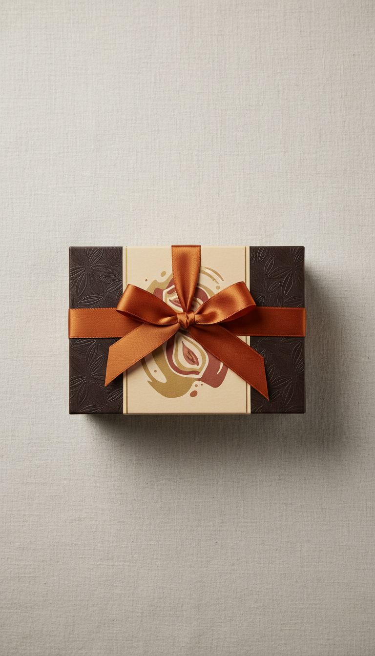 Dark Chocolate Hazelnut Pralines Box