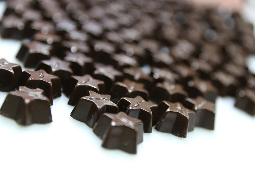 Dark Chocolate Stars