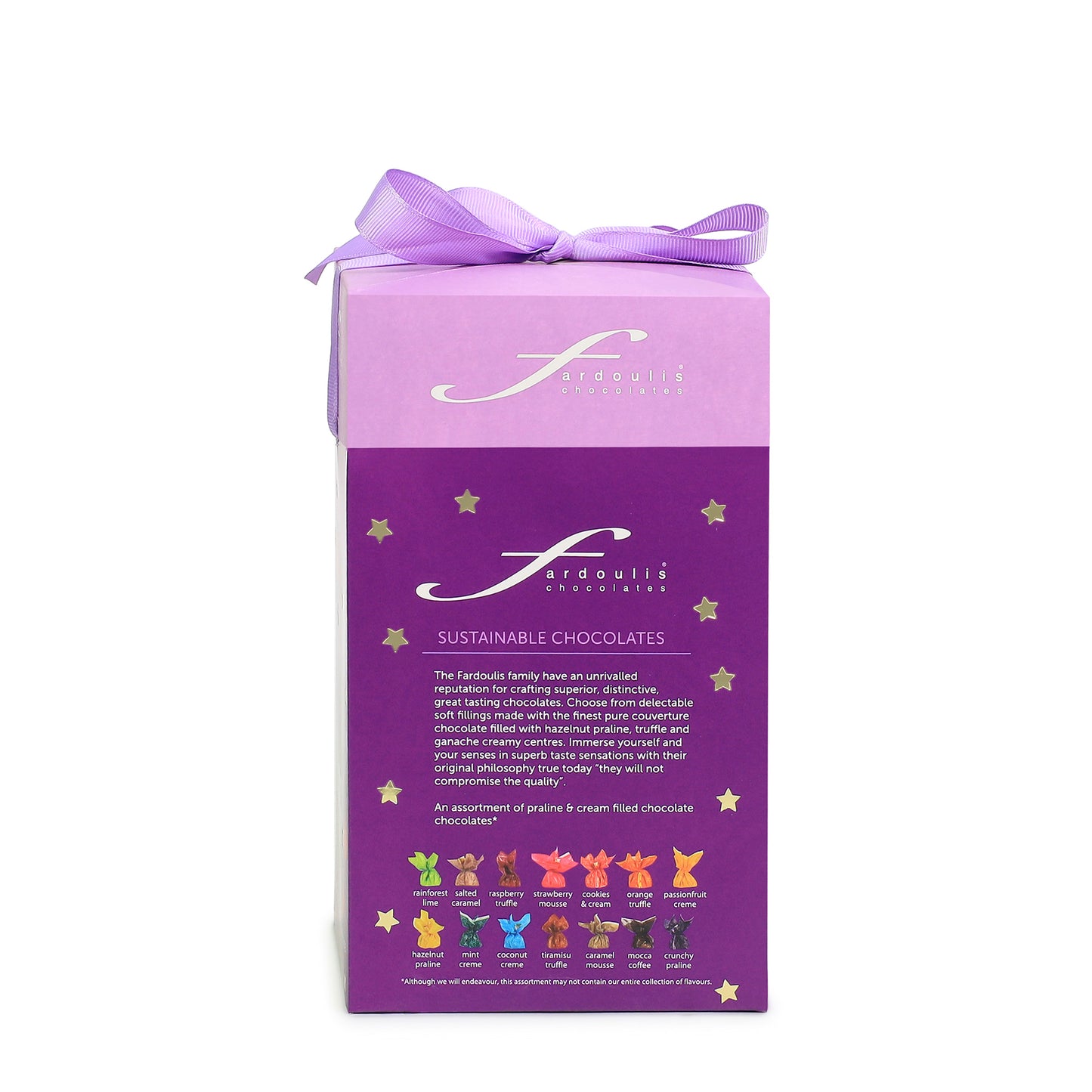 Christmas Ribbon Purple Gift Box 200G