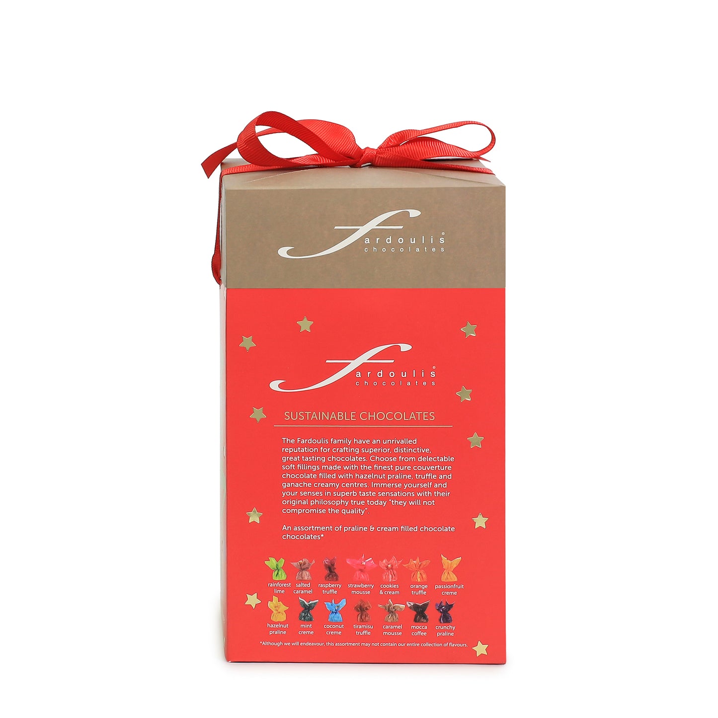 Christmas Ribbon Red Gift Box 200G