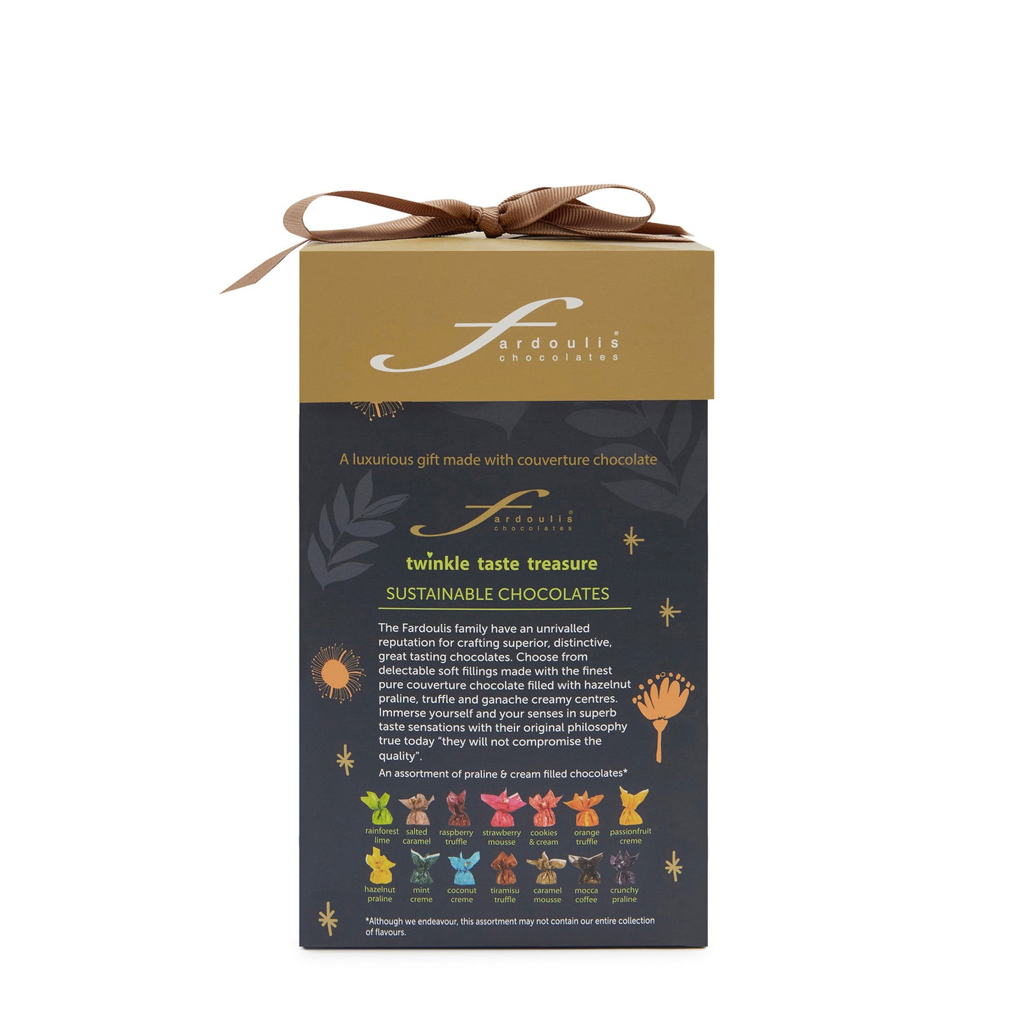 Christmas Botanical Teal Box 200G