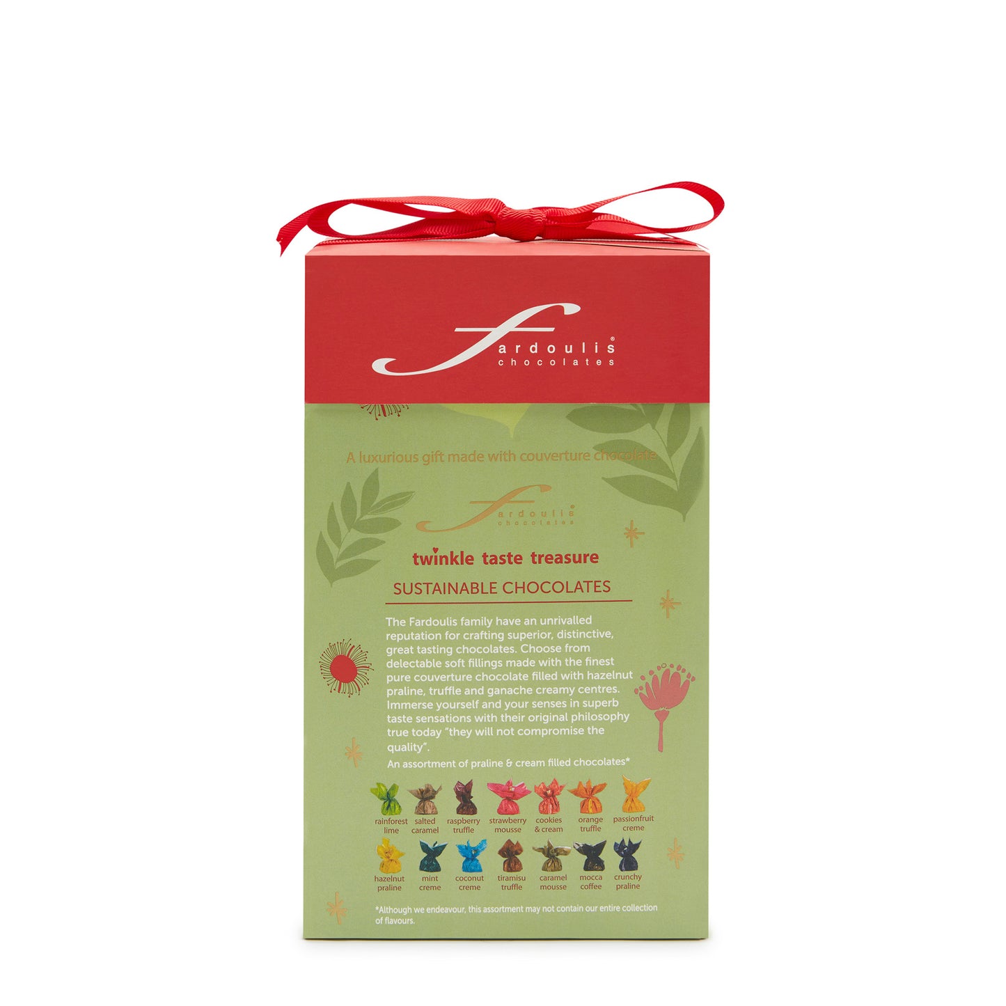 Christmas Botanical Red Box 200g