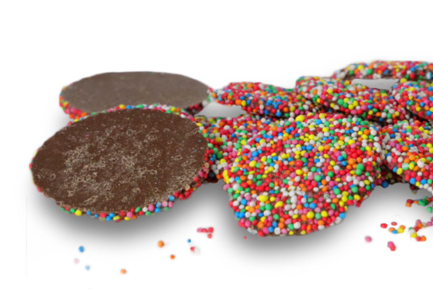 Chocolate speckles – colourful speckled chocolate treats