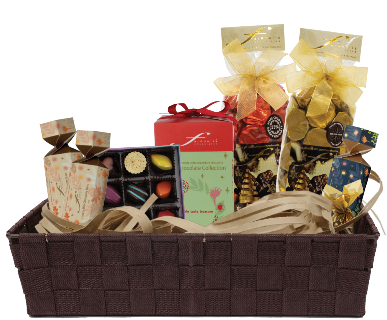 Christmas Eve Hamper luxury festive chocolate gift set