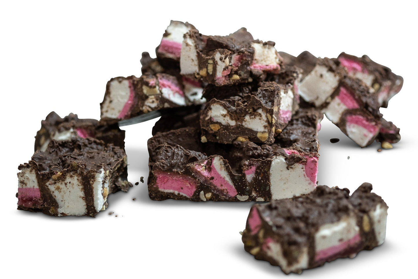 Rocky Road 500g – premium chunky marshmallow chocolate treat