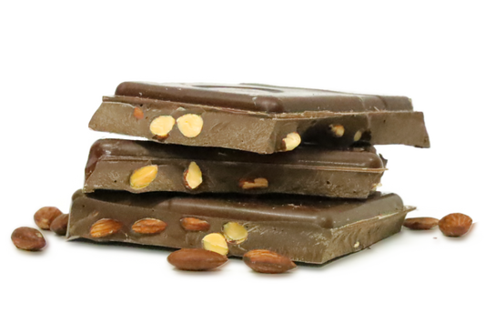 Dark Chocolate Almond Slab 100g