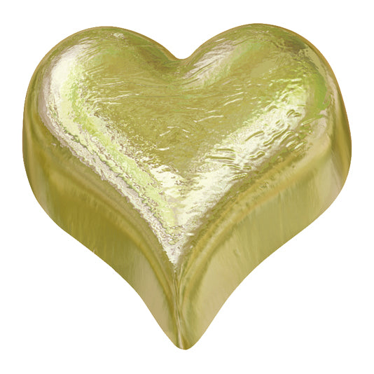 1 KG Wrapped Foiled Hearts -Gold