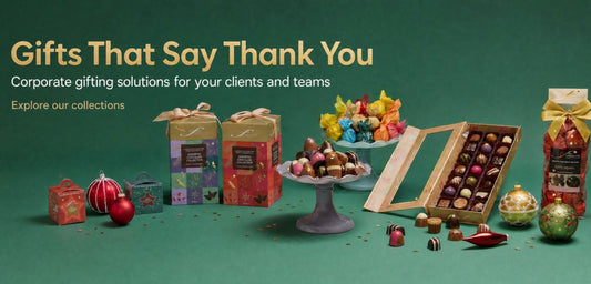 Corporate Gifts for staff, customers , clients , teachers. Luxury Premium Chocolate Boxes 
