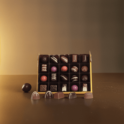 Popart Assorted Milk and Dark Chocolate  Chocolate Box 300G