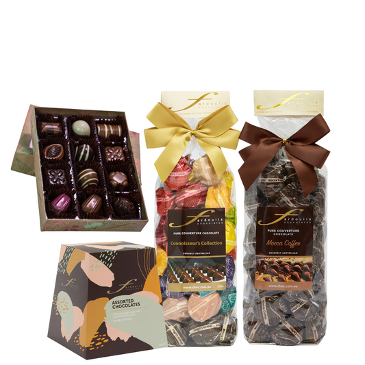 After dinner pack – gourmet chocolate assortment for dessert and entertaining