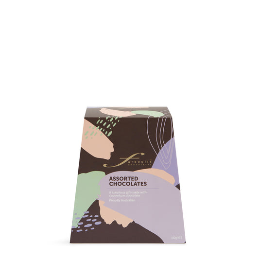 Art Deco Orchids Box 150g – luxury gourmet chocolate gift box