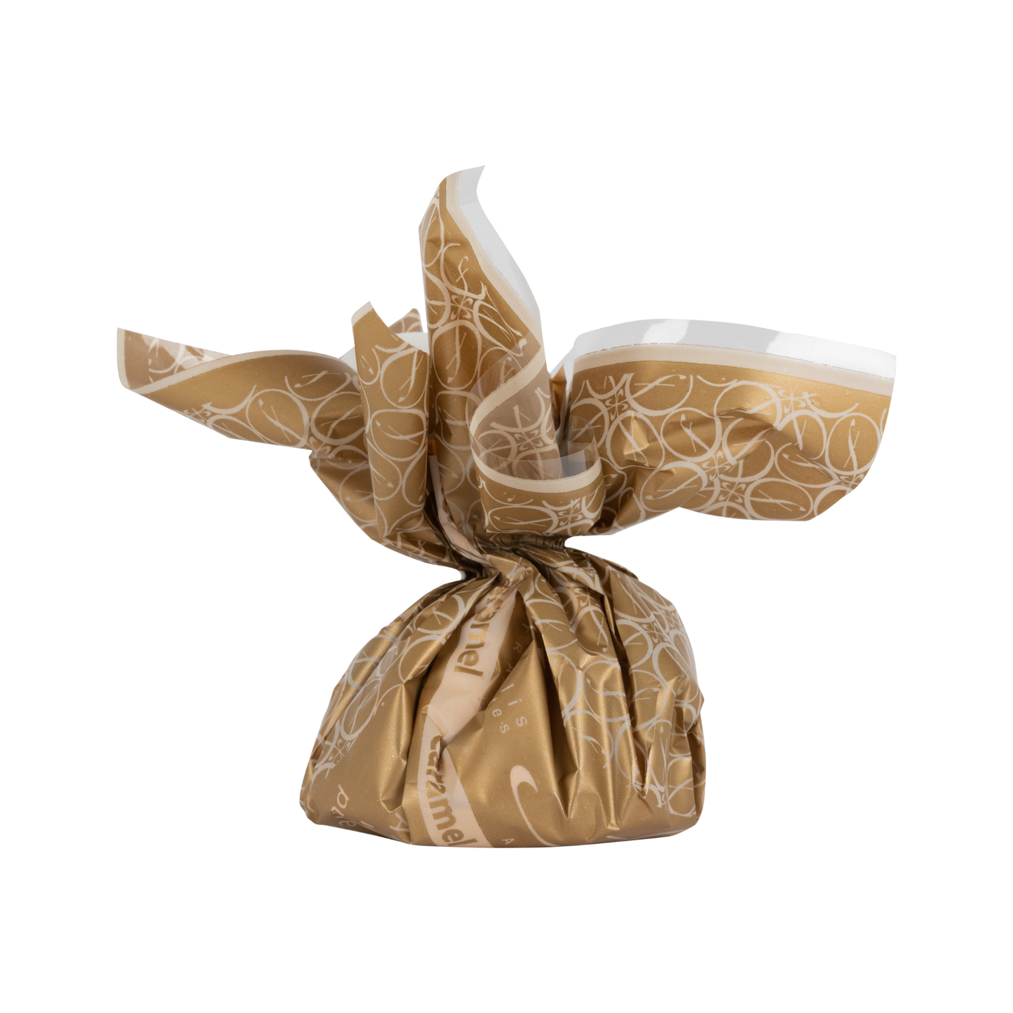 Caramel mousse chocolate with smooth creamy filling