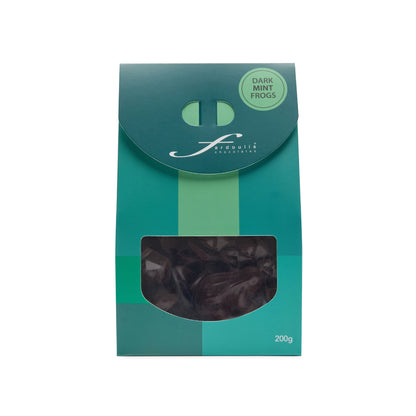 Gift box Dark mint filled creme chocolate Frogs 200G