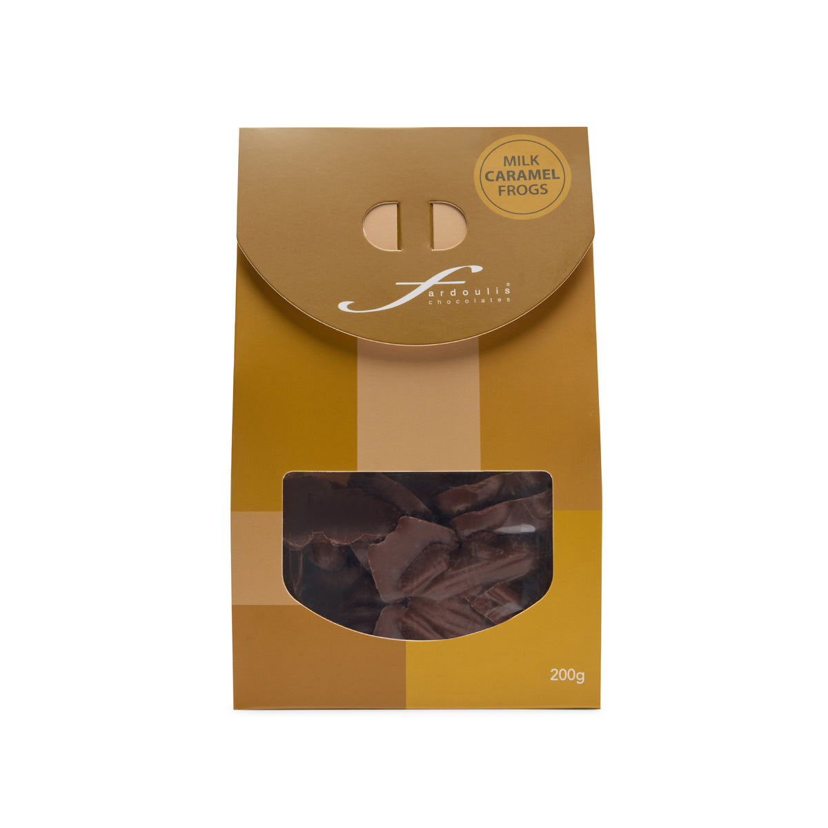Caramel Creme Filled Milk Chocolate Frogs gift box 200G premium couverture chocolate
