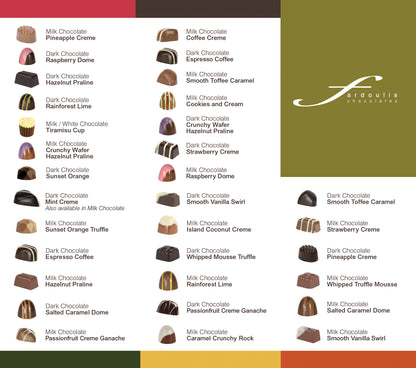 Popart Assorted Milk and Dark Chocolate  Chocolate Box 300G