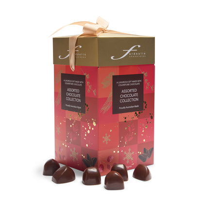 Christmas Ribbon Red Popart  Gift Box 200G