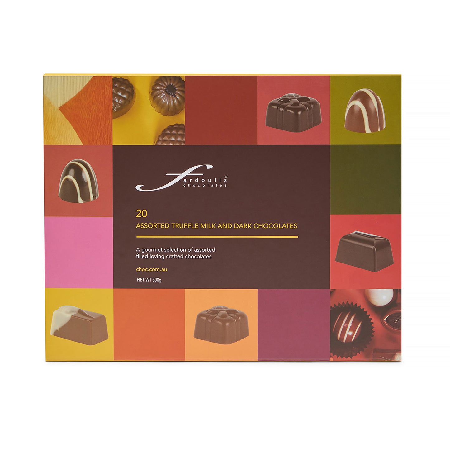 Popart Assorted Milk and Dark Chocolate  Chocolate Box 300G