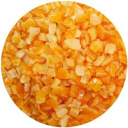 Premium mixed glacé citrus peel – crystallised orange and lemon peel for baking