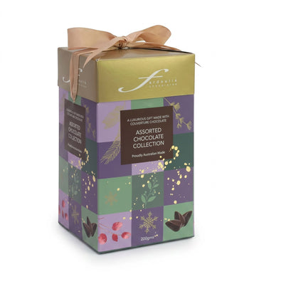 Christmas Ribbon Mauve  Popart  Gift Box 200G
