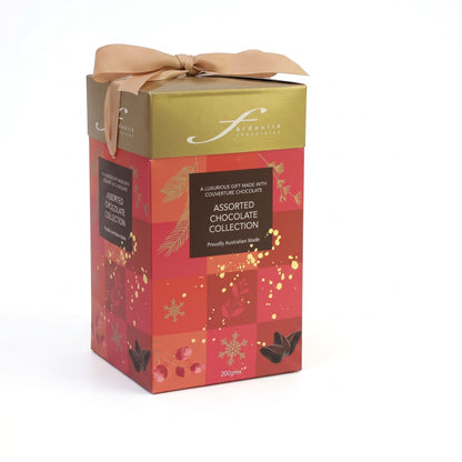 Christmas Ribbon Red Popart  Gift Box 200G