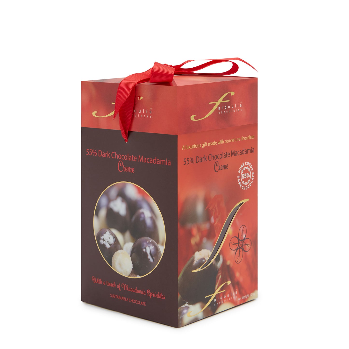 Christmas Sleek Whole Dark Macadamia 120G