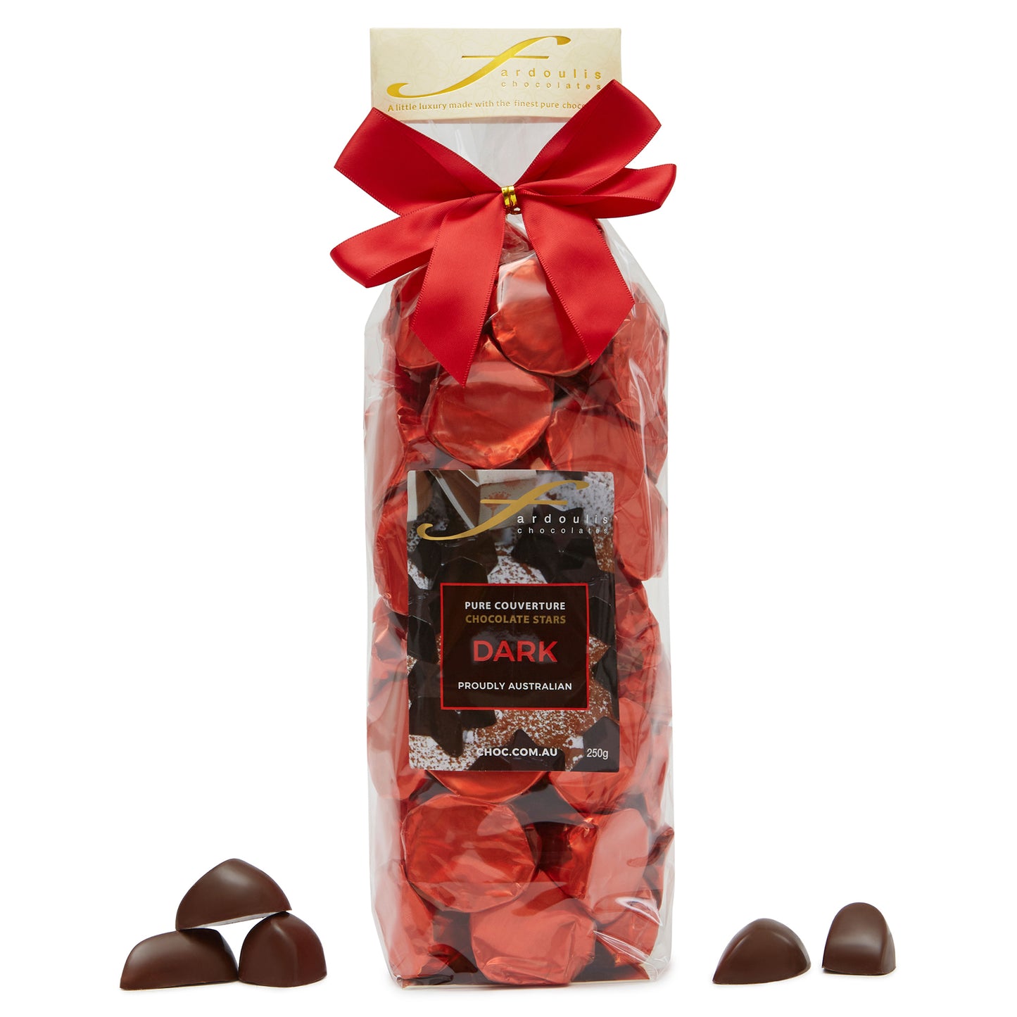 Dark Chocolate Stars 250G