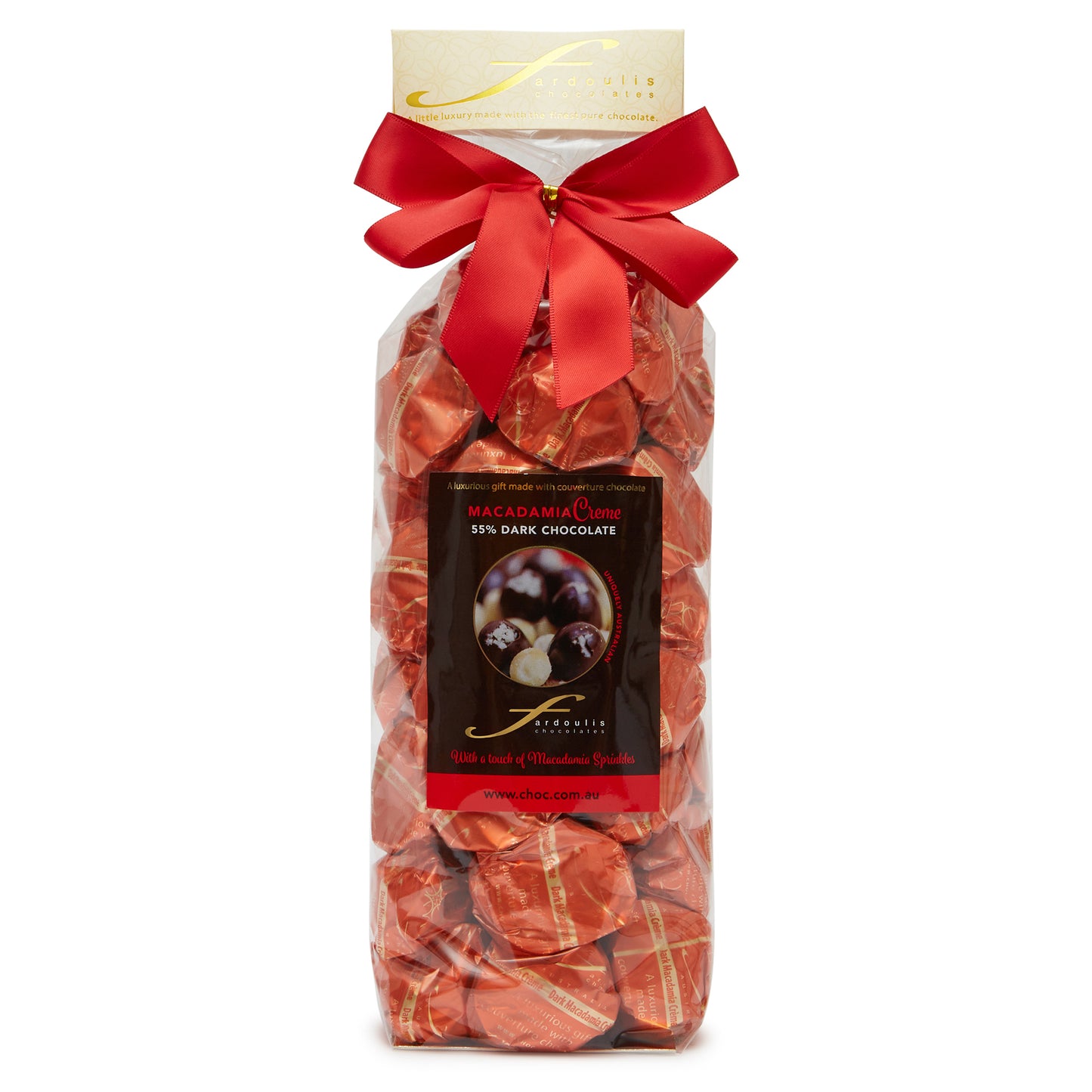 Christmas Macadamia Dark Chocolate 250G