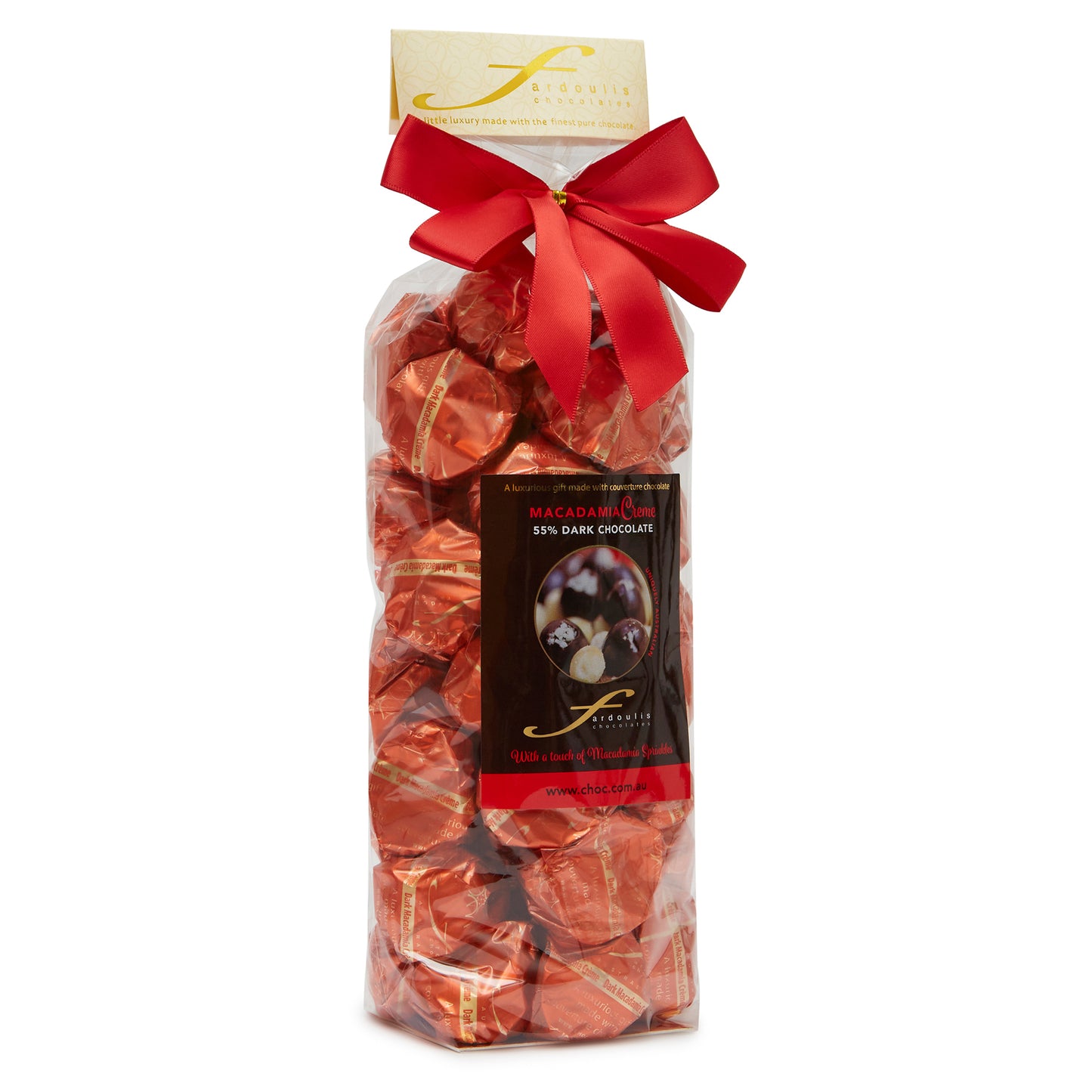 Christmas Macadamia Dark Chocolate 250G