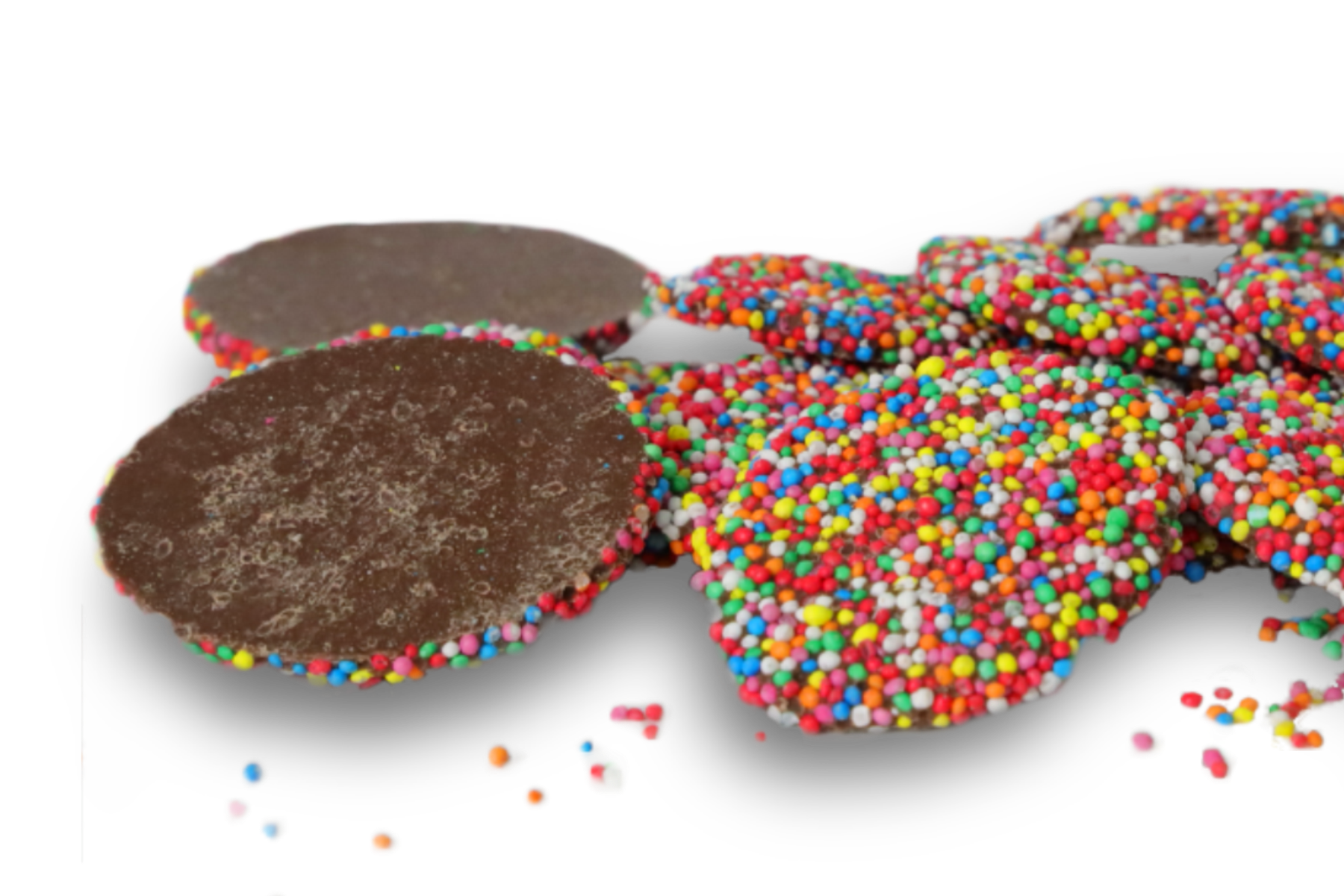 Chocolate speckles – colourful speckled chocolate treats