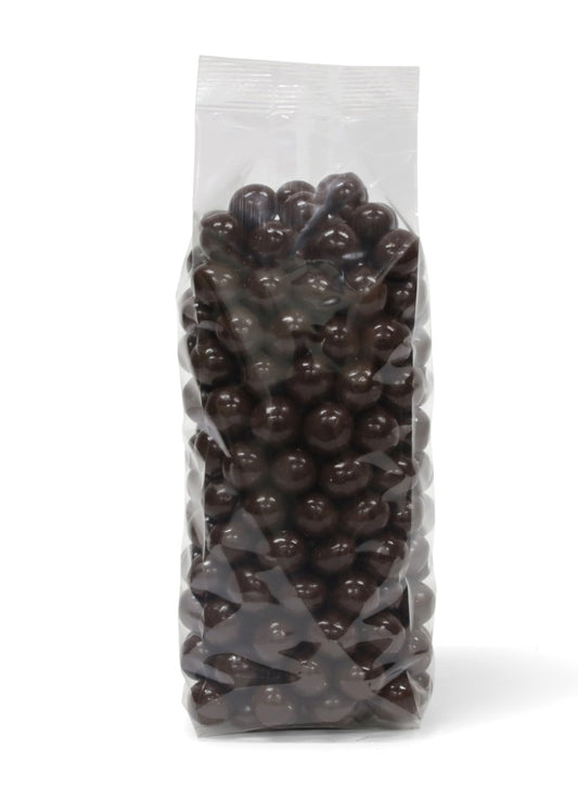 Dark Chocolate Coffee Beans 500g – premium espresso beans coated in rich dark chocolate