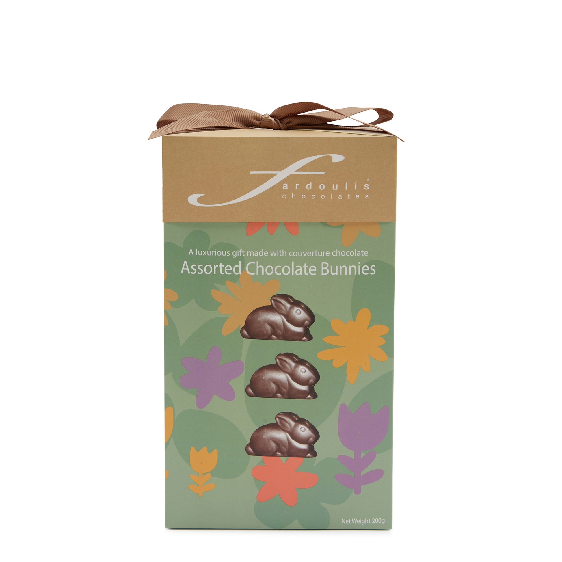 Easter Garden Daylily Box 200g – floral Easter chocolate gift box