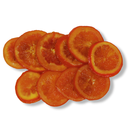 Shop glacé oranges in 500 g or 1 kg sizes. A sweet, colourful citrus ingredient for desserts, baking and special occasions from Fardoulis Chocolates.