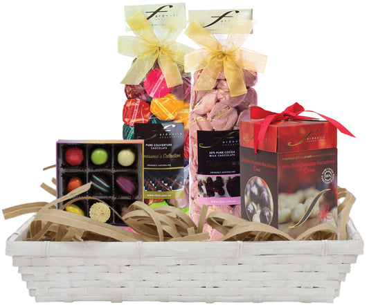 Little Luxury Hamper – elegant premium chocolate gift basket