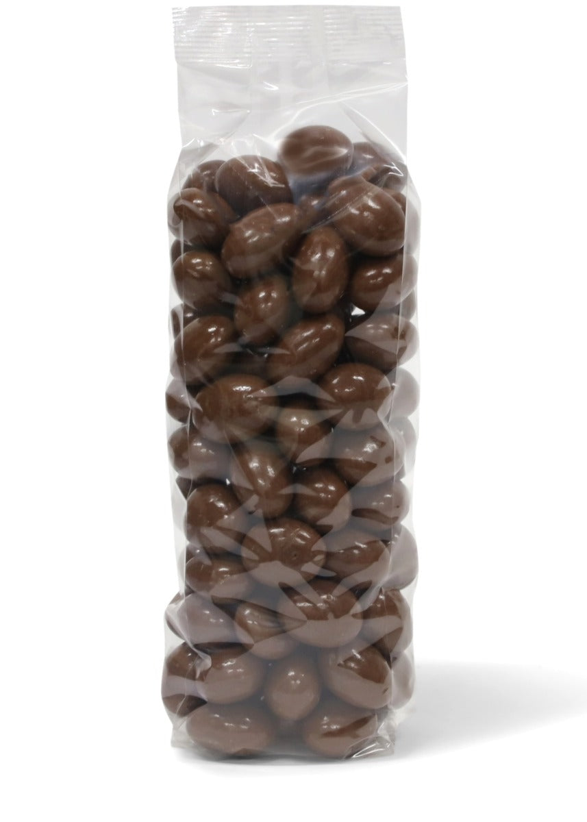Milk Chocolate Almonds – premium roasted almonds coated in creamy milk chocolate