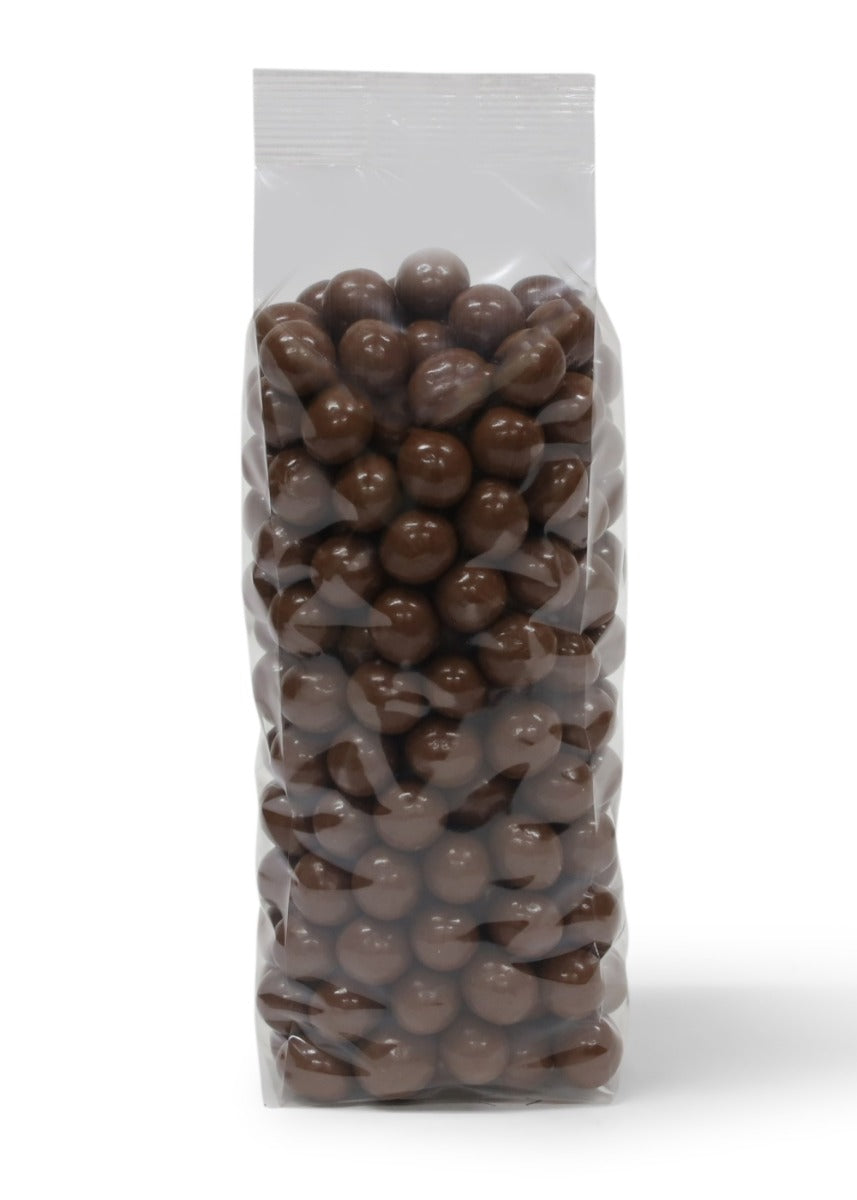 Milk Chocolate Coffee Beans 500g – premium espresso beans coated in creamy milk chocolate