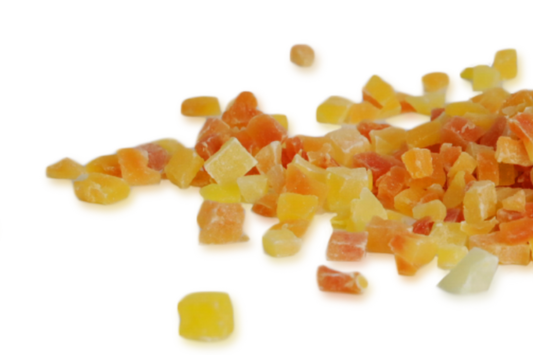 Paw paw – sweet tropical dried fruit pieces for snacking and baking