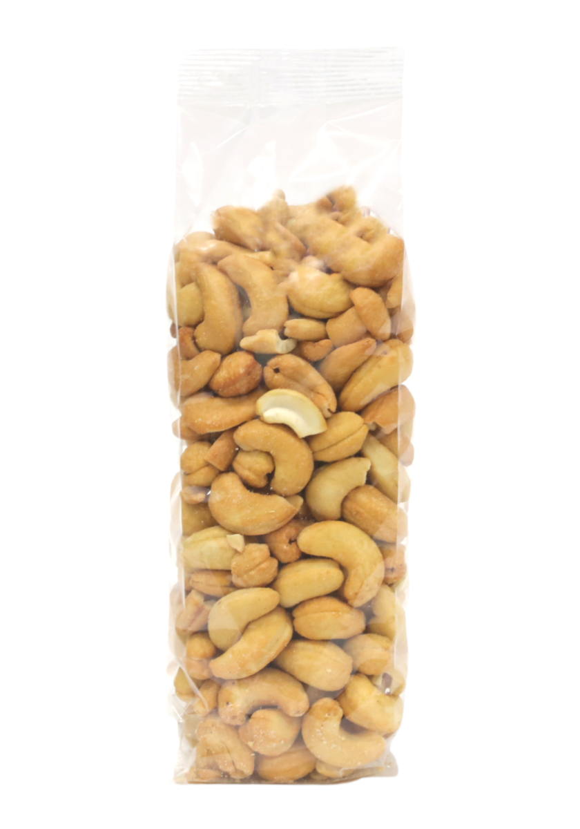 Roasted Salted Cashews 500g – premium crunchy salted cashew snack