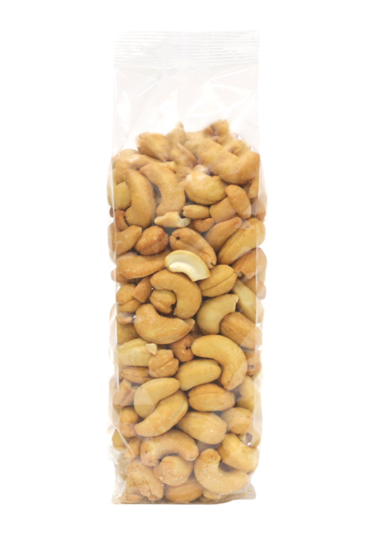 Roasted Salted Cashews 500g – premium crunchy salted cashew snack