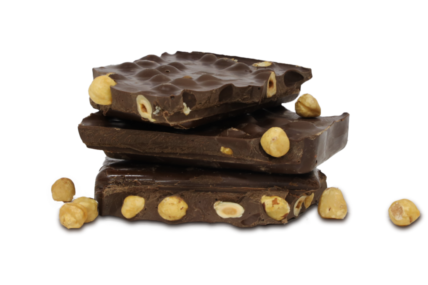 Dark Chocolate Hazelnut Slab 100g